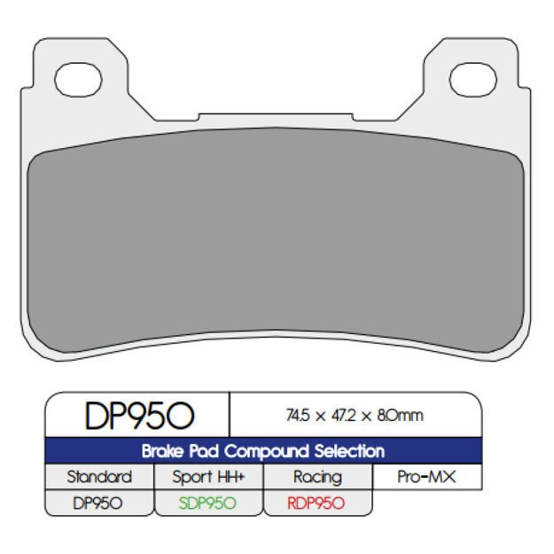 DP ΤΑΚΑΚΙΑ ΣΕΤ ΕΜΠΡΟΣ DP950