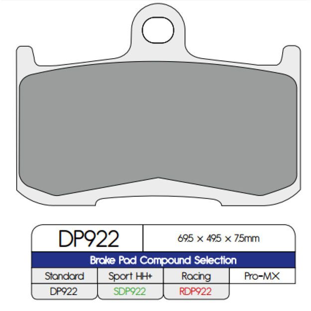 DP ΤΑΚΑΚΙΑ ΣΕΤ ΕΜΠΡΟΣ DP922