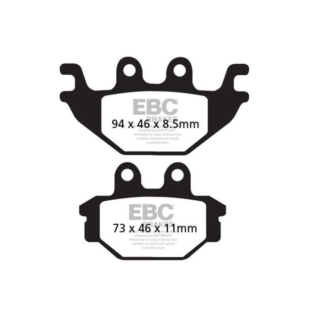 EBC ΤΑΚΑΚΙΑ ΣΕΤ ΟΠΙΣΘΙΑ FA377HH