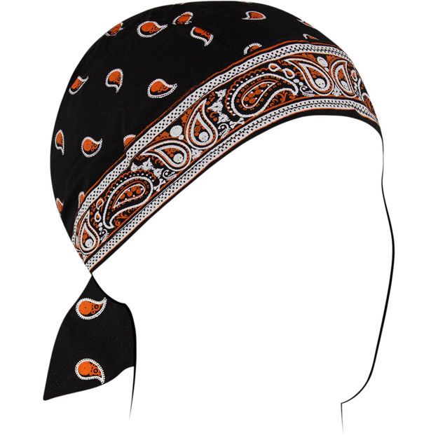 Μπαντάνα ZAN HEADGEAR FLYDANNA Classic Bandana Μαύρο  Cotton One Size