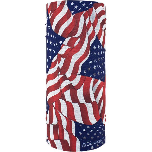 Περιλαίμιο one size ZAN HEADGEAR  MOTLEY TUBE™ WAVY AMERICAN FLAG ALL WEATHER Πολύχρωμο Polyester