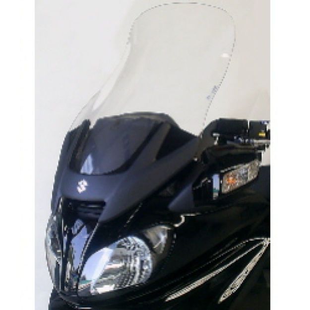 BULLSTER WINDSHIELD HIGH PROTECTION CLEAR 73 CM 4MM SUZUKI AN 650 ABS Burgman Executive 2005-2012
