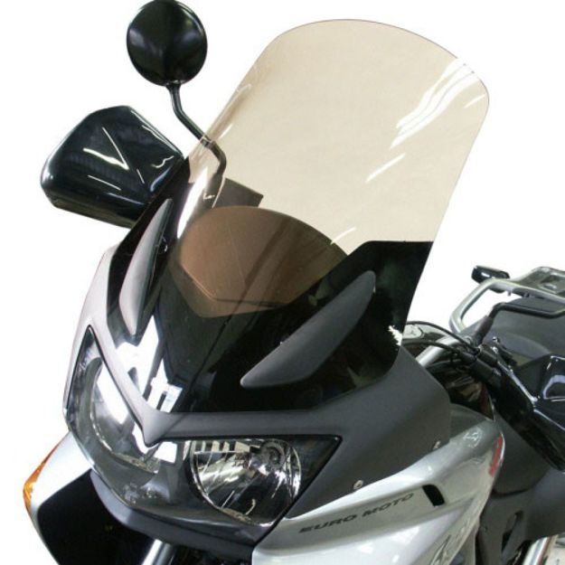 BULLSTER WINDSHIELD HIGH PROTECTION SMOKED GREY 60 CM 4MM HONDA XL 1000 V Varadero 2003-2012