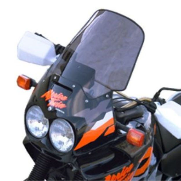 BULLSTER WINDSHIELD HIGH PROTECTION SMOKED GREY 40 CM 3MM HONDA XRV 750 Africa Twin 1996-2003