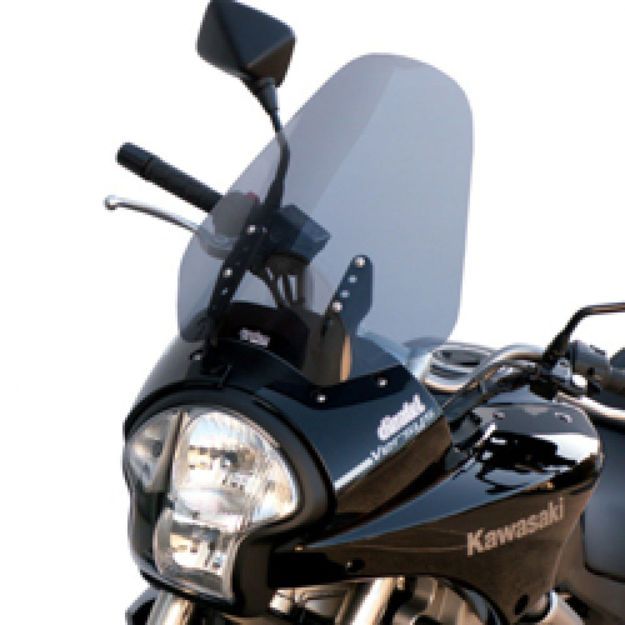 BULLSTER WINDSHIELD HIGH PROTECTION SMOKED GREY 41 CM 3MM KAWASAKI KLE 650 Versys 2007-2009