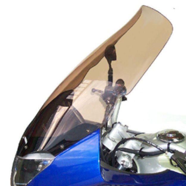 BULLSTER WINDSHIELD HIGH PROTECTION SMOKED GREY 62.5 CM 4MM HONDA XL 125 V Varadero 2001-2006
