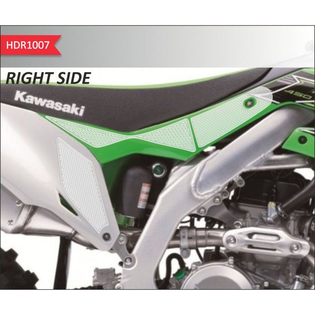 Αυτοκόλλητο ρεζερβουαρ ONEDESIGN TANKGRIP KX 450F CLEAR
 HDR1007