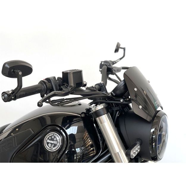 ΖΕΛΑΤΙΝΑ ΜΟΤΟΣΥΚΛΕΤΑΣ WRS SPORT BENELLI LEONCINO 500 ABS 2017 2021 ΜΑΥΡΗ