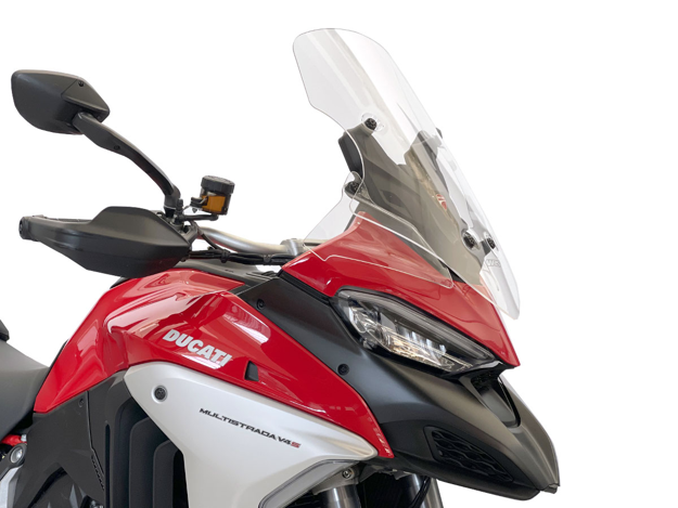 ΖΕΛΑΤΙΝΑ ΜΟΤΟΣΥΚΛΕΤΑΣ WRS CAPONORD MULTISTRADA V4 1200 ABS/ S ΔΙΑΦΑΝΗ