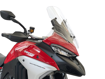 ΠΛΑΙΝΑ ΣΠΟΙΛΕΡ ΖΕΛΑΤΙΝΑΣ ΜΟΤΟΣΥΚΛΕΤΑΣ WRS  MULTISTRADA V4 1200 ABS/ S  ΣΕΤ ΔΙΑΦΑΝΗ