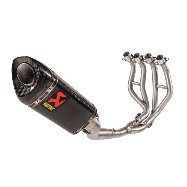 ΟΛΟΣΩΜΗ ΕΞΑΤΜΙΣΗ 4 ΣΕ 1 RACING LINE AKRAPOVIC CARBON KAWASAKI ZX-25 R 250/ZX-4 R 400