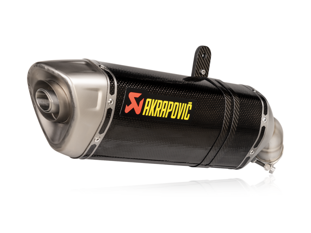 ΤΕΛΙΚΟ ΕΞΑΤΜΙΣΗΣ TITANIUM SLIP ON ΜΑΥΡΟ AKRAPOVIC KAWASAKI ZX-4 R 400