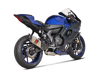 ΟΛΟΣΩΜΗ ΕΞΑΤΜΙΣΗ 2 ΣΕ 1 RACING LINE AKRAPOVIC TITANIUM YAMAHA YZF-R7