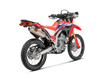 ΤΕΛΙΚΑ ΕΞΑΤΜΙΣΗΣ TITANIUM SLIP ON AKRAPOVIC HONDA CRF 300 L/RALLY