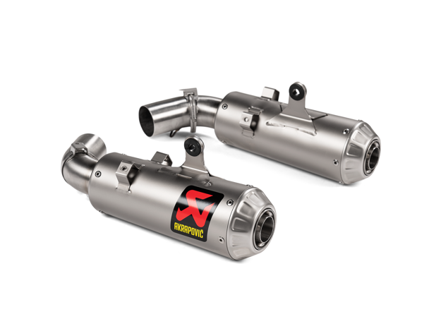 ΤΕΛΙΚΑ ΕΞΑΤΜΙΣΗΣ TITANIUM SLIP ON AKRAPOVIC DUCATI HYPERMOTARD 950/SP