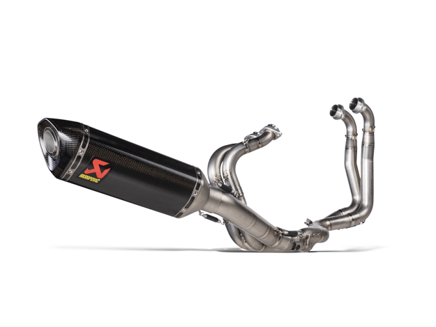 ΟΛΟΣΩΜΗ ΕΞΑΤΜΙΣΗ 4 ΣΕ 1 EVOLUTION LINE TITANIUM/CARBON AKRAPOVIC APRILIA RSV4 1100 / TUONO V4 1100 RR