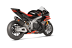 ΟΛΟΣΩΜΗ ΕΞΑΤΜΙΣΗ 4 ΣΕ 1 EVOLUTION LINE TITANIUM/CARBON AKRAPOVIC APRILIA RSV4 1100 / TUONO V4 1100 RR