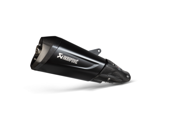 ΤΕΛΙΚΟ ΕΞΑΤΜΙΣΗΣ SLIP ON LINE SS AKRAPOVIC VESPA GTS 300 HPE ΜΑΥΡΟ