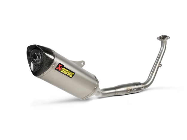 ΟΛΟΣΩΜΗ ΕΞΑΤΜΙΣΗ  RACING LINE TITANIUM AKRAPOVIC YAMAHA MT-125/YZF-R 125