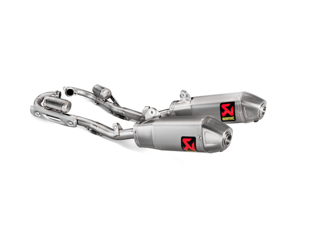 ΟΛΟΣΩΜΗ ΕΞΑΤΜΙΣΗ  EVOLUTION LINE TITANIUM AKRAPOVIC HONDA CRF 250 R/RX