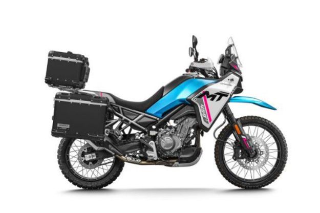 TOP CASE ΚΑΙ ΠΛΑΙΝΕΣ ΒΑΛΙΤΣΕΣ CF MOTO 450 MT ΜΑΥΡΕΣ