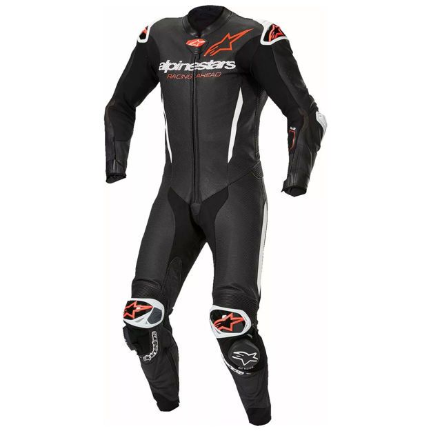 ΟΛΟΣΩΜΗ ΦΟΡΜΑ ALPINESTARS ΔΕΡΜΑΤΙΝΗ GP-R7 1-PC ΜΑΥΡΗ, ΚΟΚΚΙΝΗ, ΛΕΥΚΗ