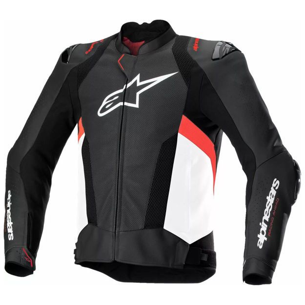 ΜΠΟΥΦΑΝ ΜΗΧΑΝΗΣ ALPINESTARS ΑΝΔΡΙΚΟ ΔΕΡΜΑΤΙΝΟ Missile v3 Airflow ΜΑΥΡΟ, ΛΕΥΚΟ, ΚΟΚΚΙΝΟ