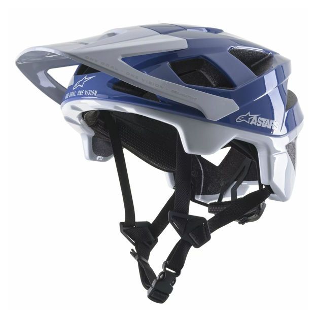 ΚΡΑΝΟΣ Vector Pro Helmet ALPINESTARS ΓΚΡΙ, ΜΠΛΕ