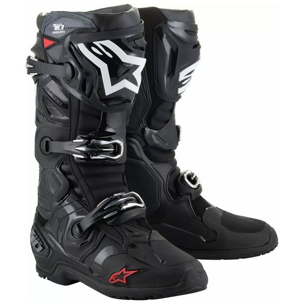 ΜΠΟΤΕΣ ΜΗΧΑΝΗΣ ENDURO ΑΝΔΡΙΚΕΣ ALPINESTARS TECH 10 ΜΑΥΡΕΣ