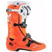 ΜΠΟΤΕΣ ΜΗΧΑΝΗΣ ENDURO ΑΝΔΡΙΚΕΣ ALPINESTARS TECH 10 ΠΟΡΤΟΚΑΛΙ, ΜΑΥΡΟ, ΛΕΥΚΟ