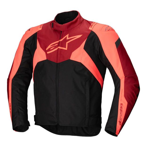 ΜΠΟΥΦΑΝ ΜΗΧΑΝΗΣ ALPINESTARS ΑΔΙΑΒΡΟΧΟ T-JAWS V4 WP ΜΑΥΡΟ ΚΟΚΚΙΝΟ ΦΛΟΥΟ