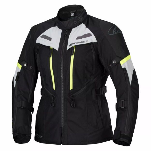 ΜΠΟΥΦΑΝ ΜΗΧΑΝΗΣ ALPINESTARS ΑΔΙΑΒΡΟΧΟ ΓΥΝΑΙΚΕΙΟ STELLA BOGOTA PRO Drystar®  ΜΑΥΡΟ ΓΚΡΙ ΚΙΤΡΙΝΟ ΦΛΟΥΟ