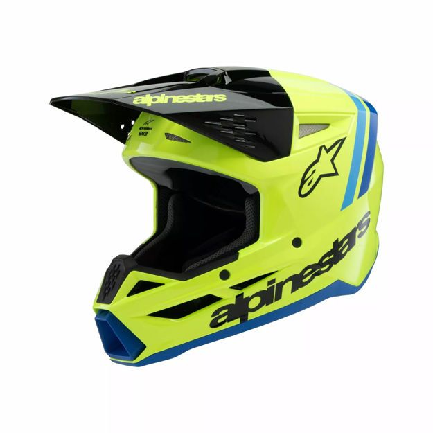 ΚΡΑΝΟΣ ΠΑΙΔΙΚΟ ALPINESTARS OFF-ROAD S-M3 Radium ΚΙΤΡΙΝΟ ΜΠΛΕ ΜΑΥΡΟ