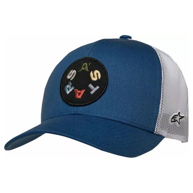 ΚΑΠΕΛΟ ALPINESTARS Gambit Trucker ΜΠΛΕ ΛΕΥΚΟ