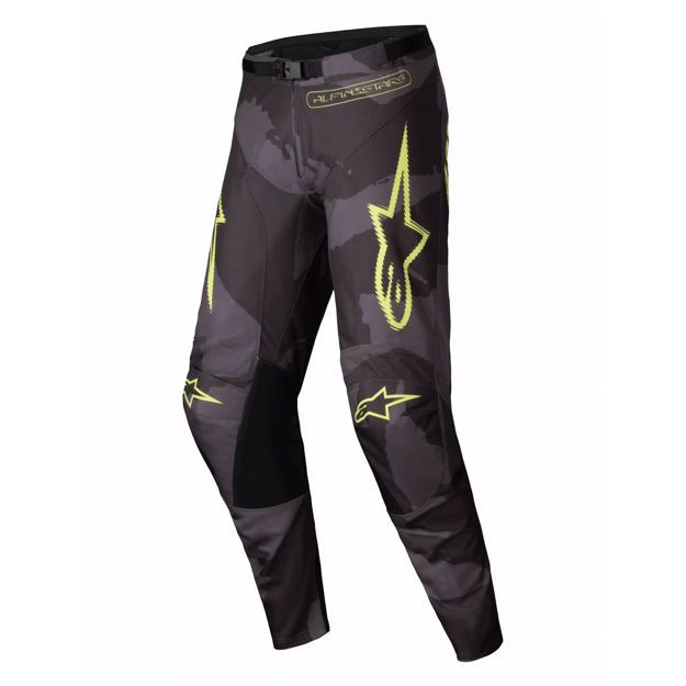 ΠΑΝΤΕΛΟΝΙ ΜΗΧΑΝΗΣ Off-Road ALPINESTARS Racer Hollow ΜΑΥΡΟ ΓΚΡΙ ΚΙΤΡΙΝΟ